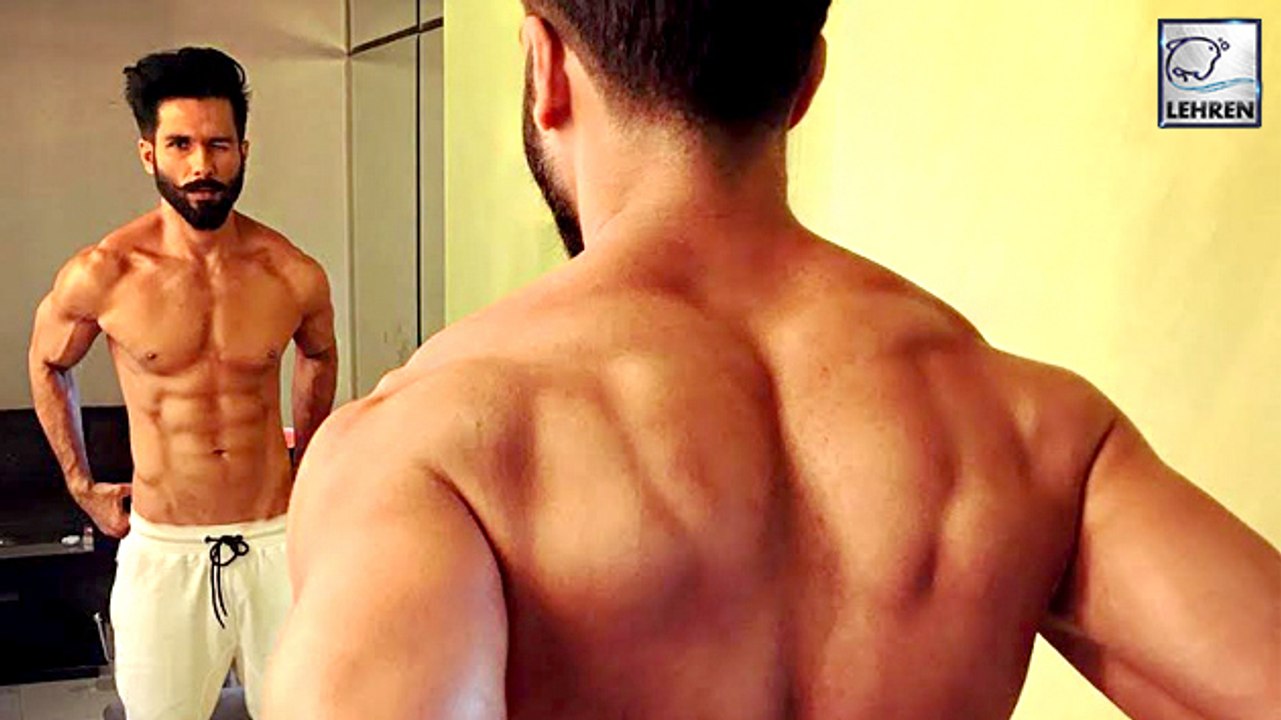 Shahid Kapoor FLAUNTS His Six Pack Abs In Shirtless Picture