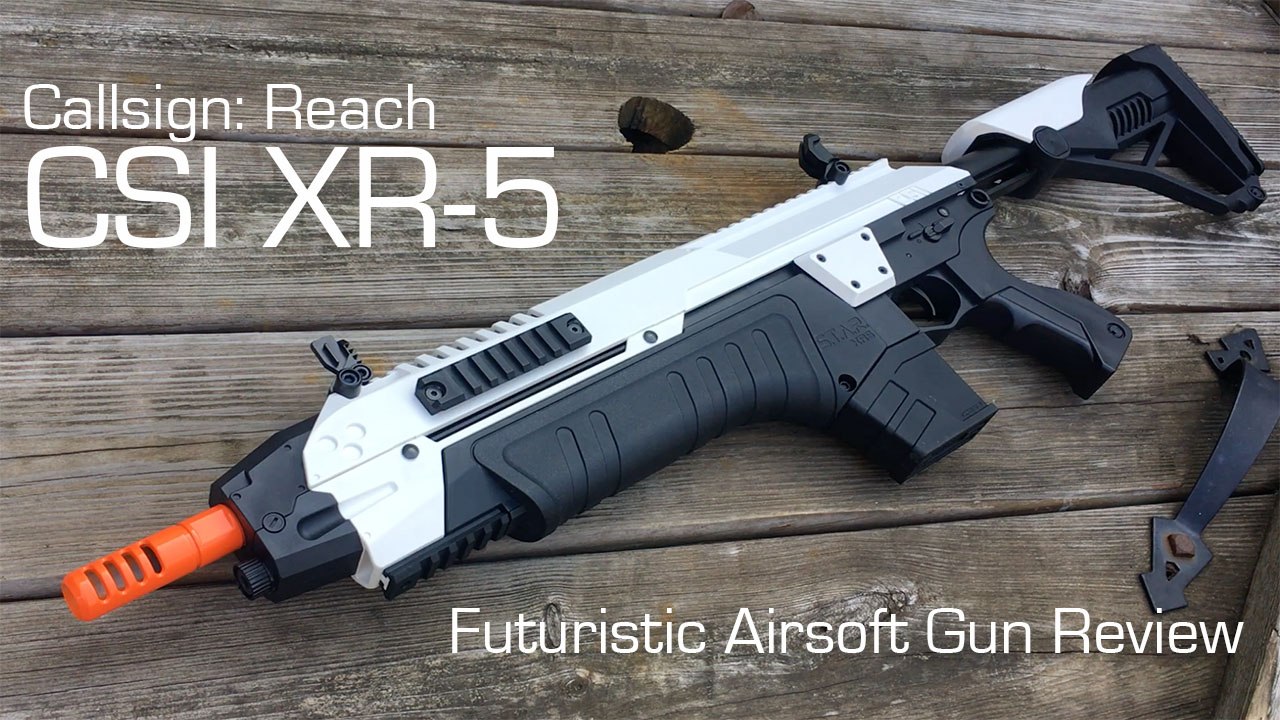 CSI XR5 Airsoft Gun Review // Callsign: Reach