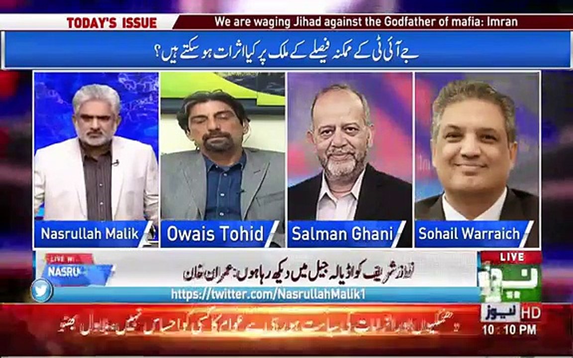 PML-N itna dabao main hy Kay unse  kuch bhi ban nhi pa rha-Sohail Warrich