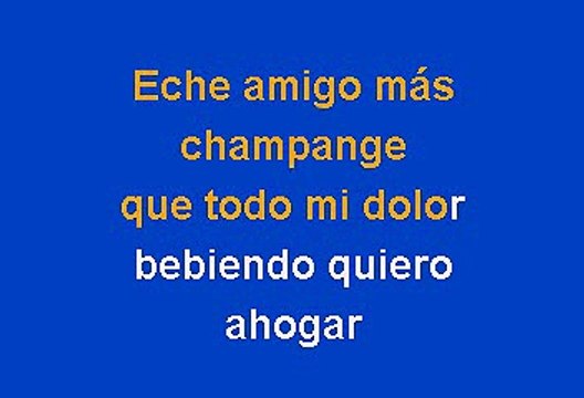 Los Panchos - La Ultima Copa (Karaoke)