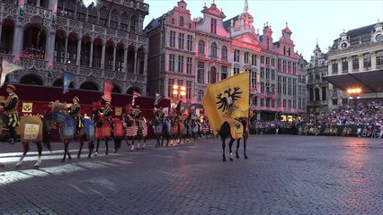 "L'Ommegang" fait revivre Bruxelles au temps de Charles Quint