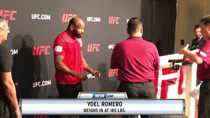 Yoel Romero Needs Towel In Suspenseful UFC 213 Weigh-In
