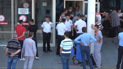 Karabük Ölen Hastanın Yakınları Hastanenin Camlarını Kırdı