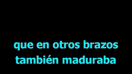 La mujer que tanto ame  - Los angeles negros -  Karaoke -  Letra