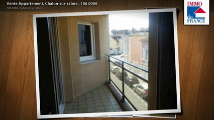 Vente Appartement, Chalon-sur-saône , 106 000€