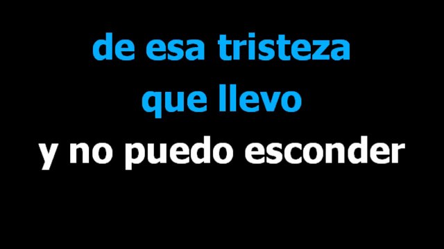 Si las flores pudieran hablar - Los angeles negros - Karaoke - Letra