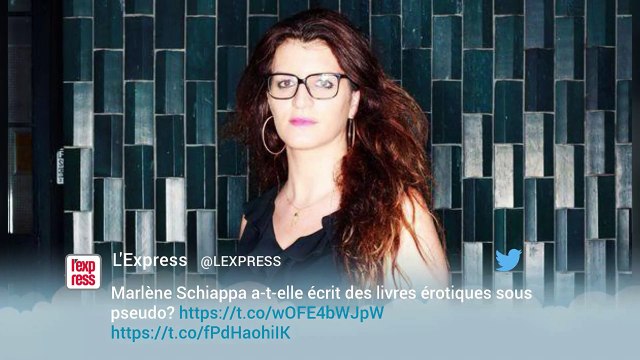 Marlène Schiappa auteure de livres érotiques ?