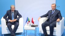 Cumhurbaşkanı Erdoğan, İtalya Başbakanı Gentiloni'yi Kabul Etti