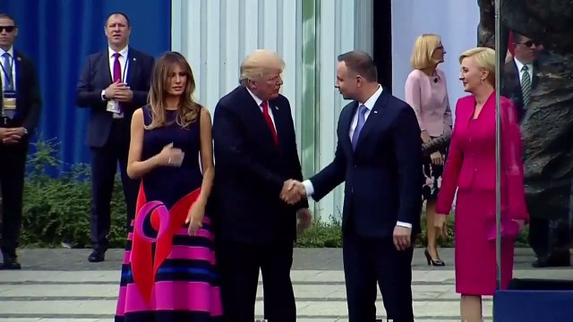 Donald Trump s'est pris un vent énorme de la part de la première dame polonaise