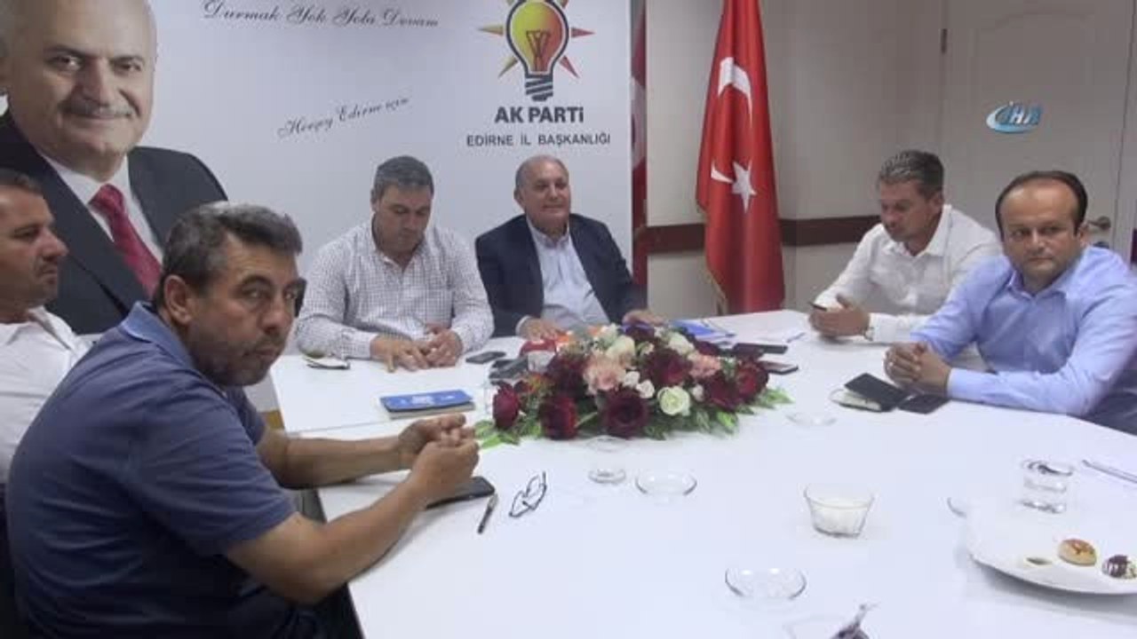 AK Parti Edirne İl Başkanı İlyas Akmeşe: "15 Temmuz Gecesi Atatürk Anıtında Edirnelilerle Beraber...