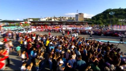 Olimpiyat Ateşi Samsun'da Yanmaya Başladı