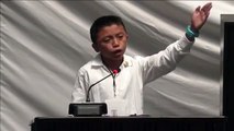 Discurso de Angel Jacinto, nene mexicano de 10 años contra la corrupción