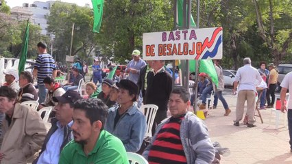 Campesinos en Paraguay acuerdan "lucha más ofensiva" para reforma agraria