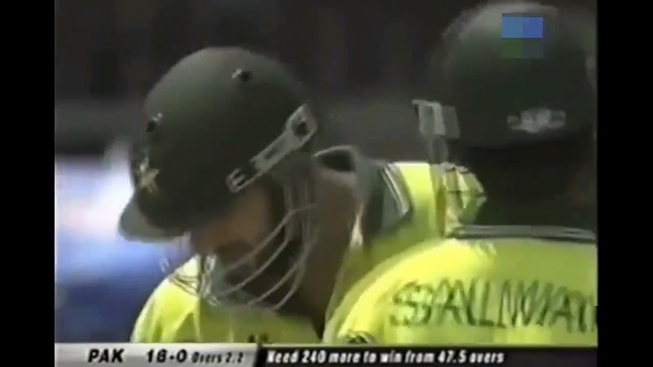 Shahid Afridi Scored 102* off 45 balls Vs India Smashing Plenty of sixes 2017
