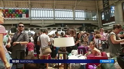 Grands départs : la cohue dans les gares