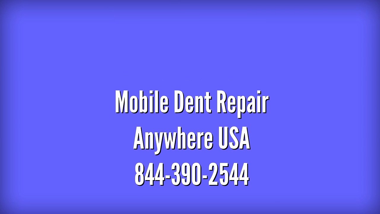 Best Mobile Dent Repair Seabrook - 844-390-2544
