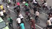 Anti-G20 Protesters Hold 'Critical Mass' Bike Rally in Hamburg