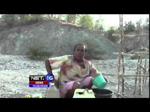 Krisis Air Bersih, Warga Taebenu Gali Sungai untuk Mencari Air - NET 16