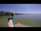 Kangaroo Lake Fun on the 4th of July + Sunken Boat GoPro Footage! (Kangaroo Lake - Door County, WI)