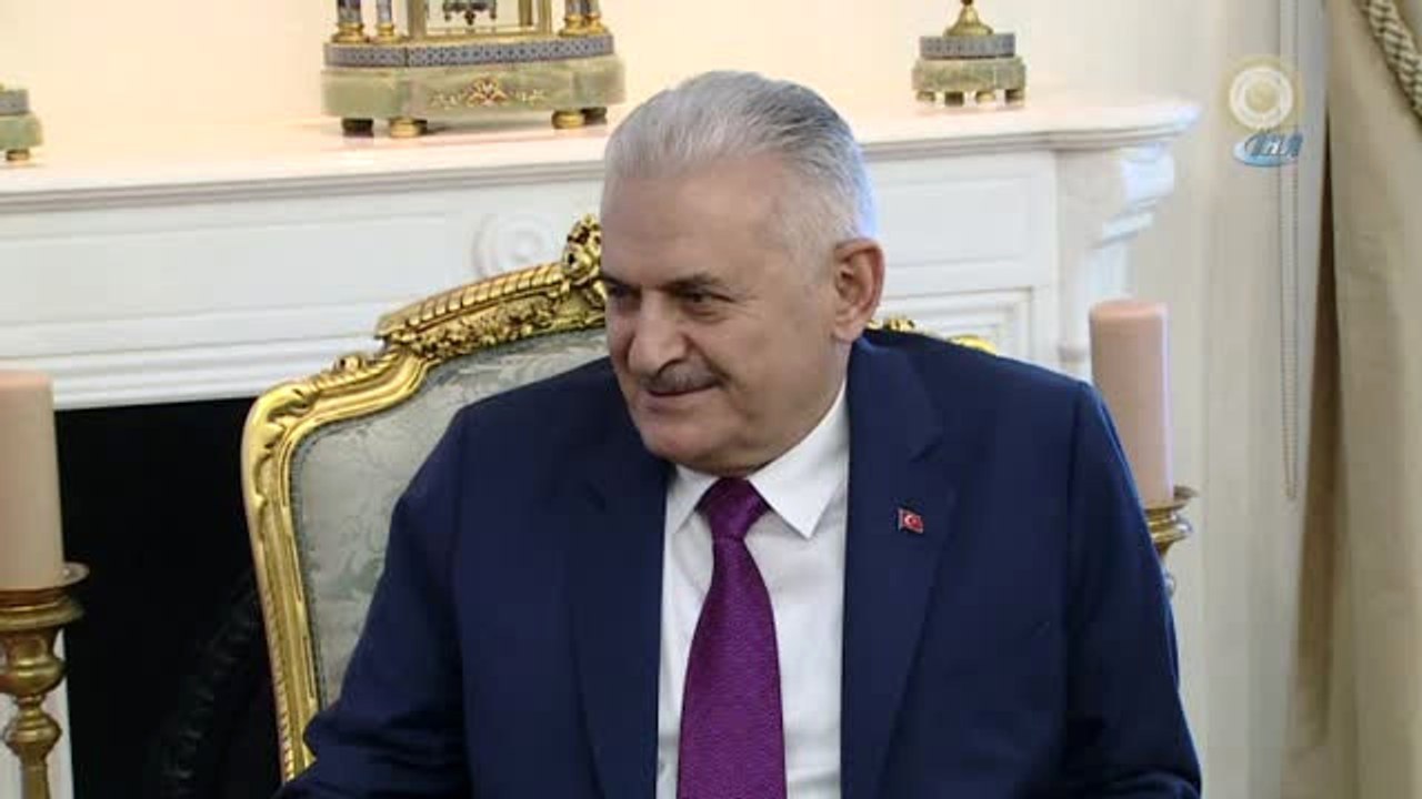 Başbakan Yıldırım, Avrupa Birliği Genişlemeden Sorumlu Komiseri Johannes Hahn'ı Kabul Etti