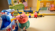 Porc jouets enfants pour jouets dessins animés Beaucoup Peppa Pig Peppa piscine chaude journée