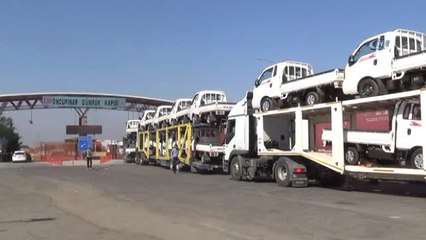 Özgür Suriye Ordusu'na Arazi Araçları Gönderildi