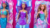Muñecas Vestido fácil hada cuento de hadas Sirena princesa arco iris juguete hasta vídeo cookieswirlc barbie