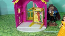 Par par Château poupées chiquenaude planeur briller Nouveau Princesse interrupteur Ensemble de jeu 7 disney MagiClip n Funto