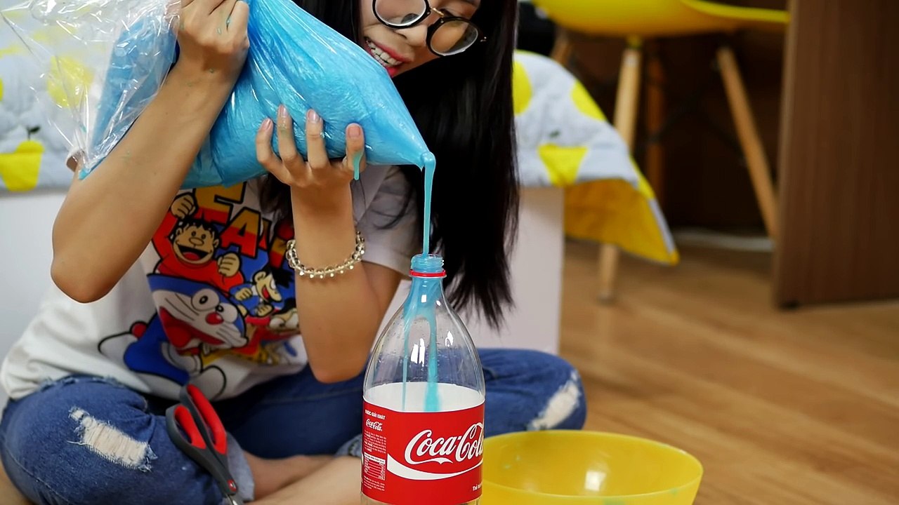LÀM QUẢ BÓNG SLIME THEO CÁCH ĐƠN GIẢN (SQUISY KHỔNG LỒ) - THƠ NGUYỄN - THO NGUYEN