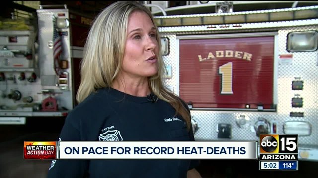 Elderly people usually victims of heat-related deaths