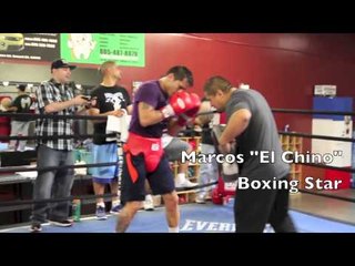 Herbert Acevedo spars Marco Maidana