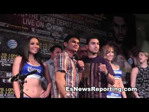 Marcos Maidana vs Josesito Lopez Fighters Faceoff in LA - EsNews Boxing