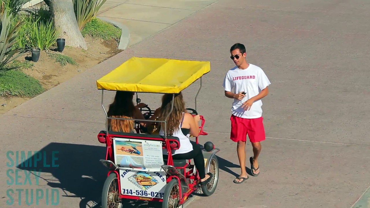 FAKE LIFEGUARD GETS HOT GIRLS PRANK