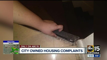 City owns run down apartments, low income residents frustrated with lack of care