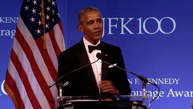 Barack Obama 'BRILLIANTLY Destroys & Makes Fun Of Trump And His Government! (SPEECH 2017)