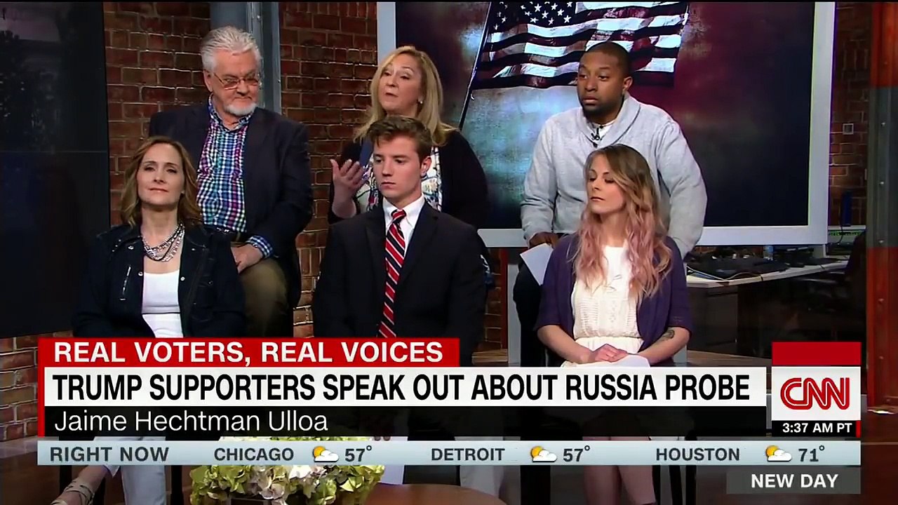 CNN Reporter DUMBFOUNDED By Trump Supporters Talking About Donald's Russia Probe
