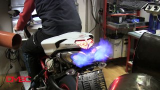 Ducati 848 Evo - Termignoni Flamethrower