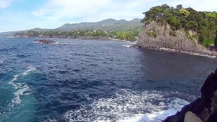 Fishing at IZU in Japan  201705【伊豆の地磯】伊東市『橋立』後編　メジナ釣れるか？