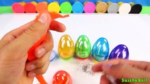 Y dulces huevos huevos huevos divertido gigante Aprender arco iris sorpresa con minnie