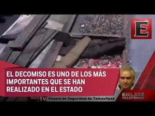 Luis Alberto Rodríguez y el decomiso de armas en Nuevo Laredo