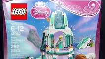 Frozen LEGO Disney Princess Elsas Sparkling Ice Castle Build Review Part 2 Kids Toys