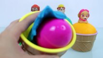 Colores crema huevos huevos huevos hielo Aprender aprendizaje patrulla pata sorpresa nosotros Patrulla canina playdoh