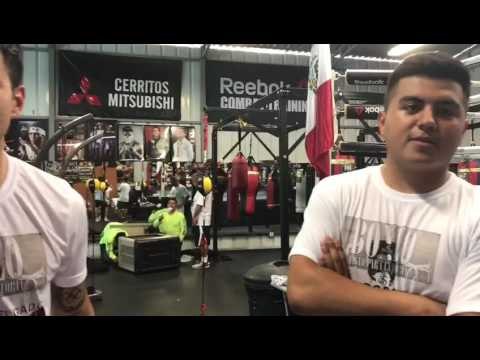 Pita Garcia And Mexican Olympian Lindolfo Who Is Set To Fight Pro In Mexico