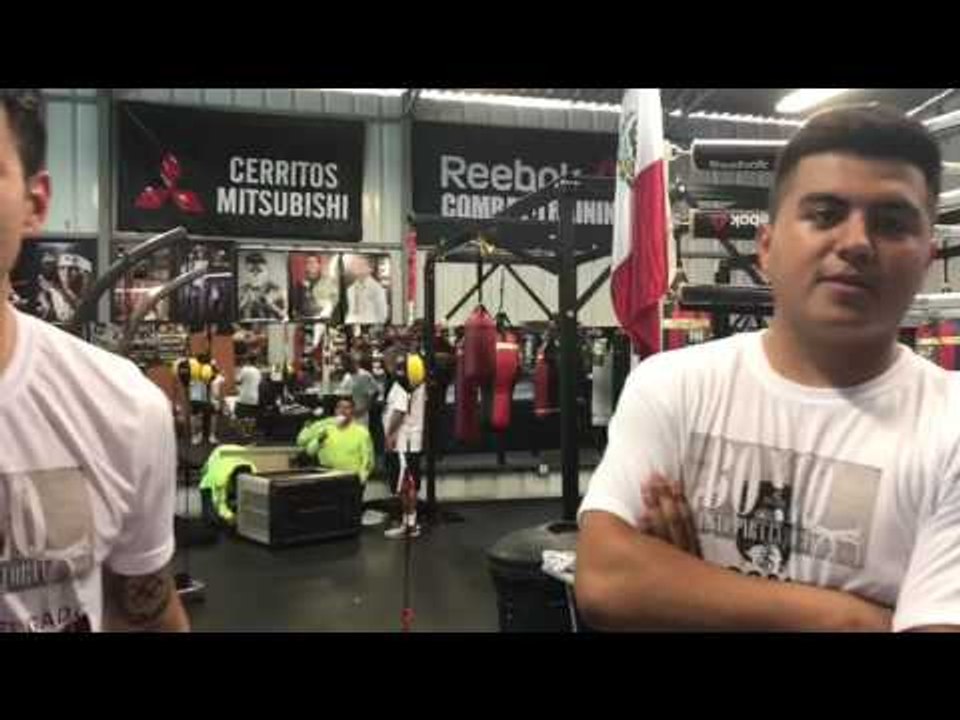 Pita Garcia And Mexican Olympian Lindolfo Who Is Set To Fight Pro In Mexico