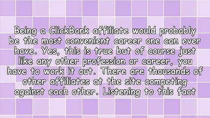 The Power of You: Be a Superb ClickBank Affiliate