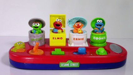 И печенье Эрни монстр Оскар Пальс выскакивать кунжут пение Улица elmo