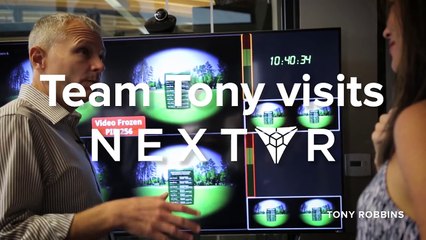 Team Tony Visits NextVR Tony Robbins
