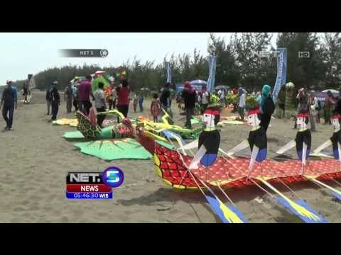 Festival Aneka Layang-layang Beragam Bentuk di Tegal - NET 5