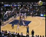 Al Jefferson hits the turnaround and draws the foul, later c