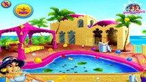 Princesses Ariel and Belle at Jasmine Palace - Decoration and Dress Up New Game for Girls